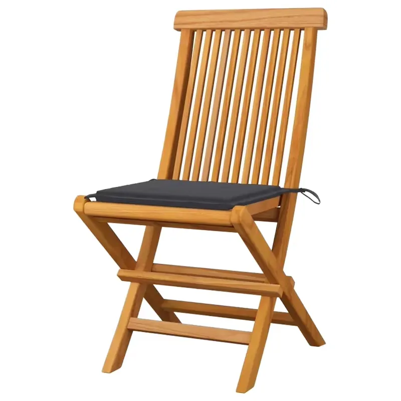 Outdoor Furniture Miami - كرسي خشب الساج التقليدي القابل للطي