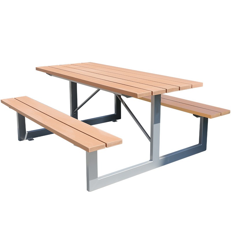 Outdoor Furniture Bench - طاولة خارجية من الخشب البلاستيكي المركب