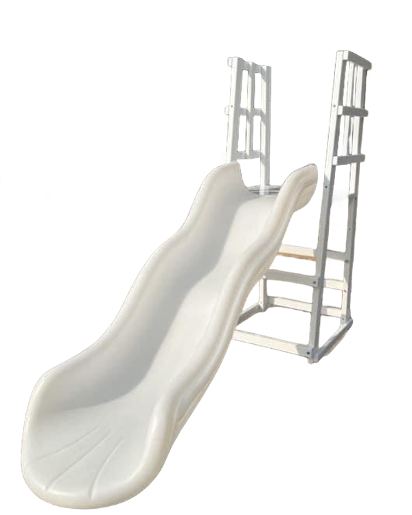 Outdoor Furniture Set Sale - عرض ساخن: زحليقة بلاستيكية بيضاء مزدوجة