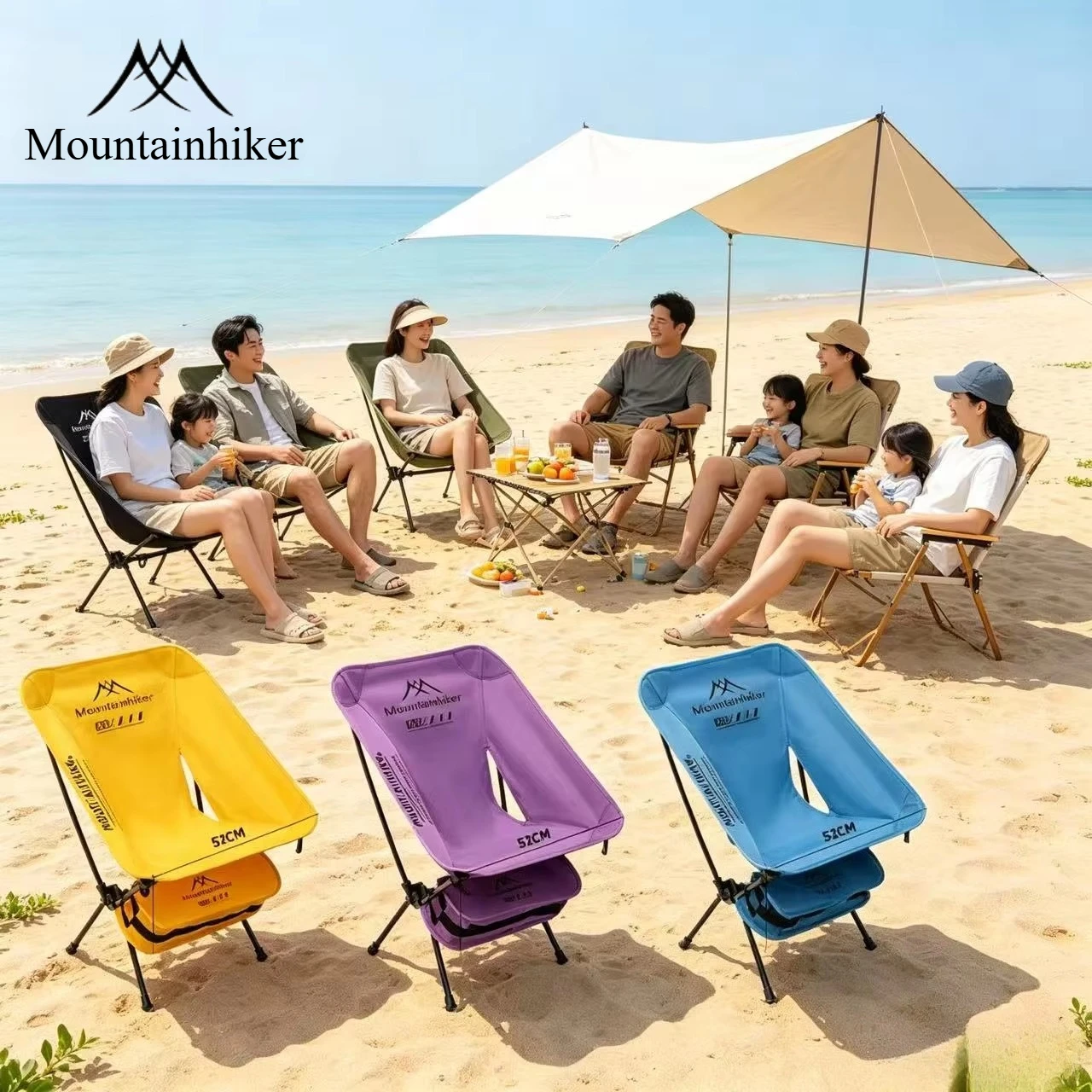 Outdoor Furniture Bench - كرسي قمر خفيف الوزن للغاية قابل