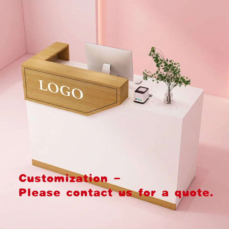 Outdoor Furniture Wood - مكتب استقبال خشبي مخصص للفنادق، طاولة
