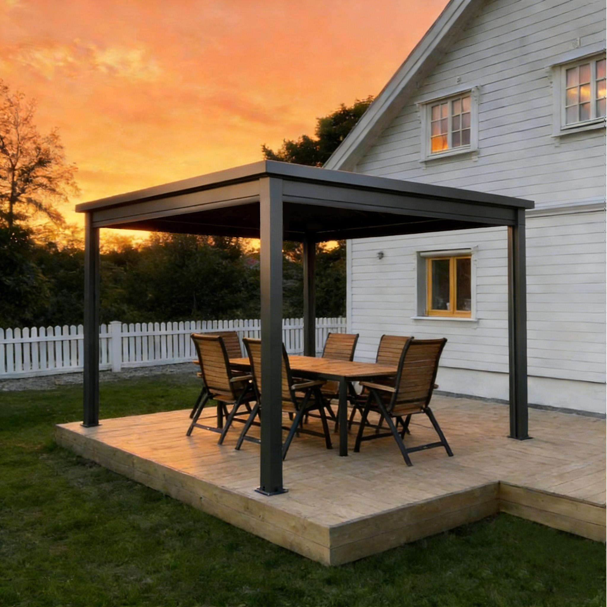 بيع مباشر من المصنع: بيرجولا م - مراجعة Outdoor Furniture Set Sale وسعره