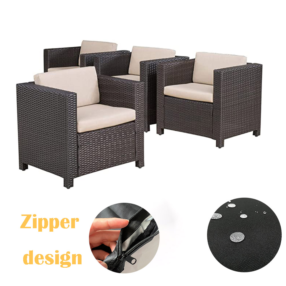 طقم من 1-4 قطع من أغطية وسائد  - مراجعة Outdoor Furniture Set Sale وسعره