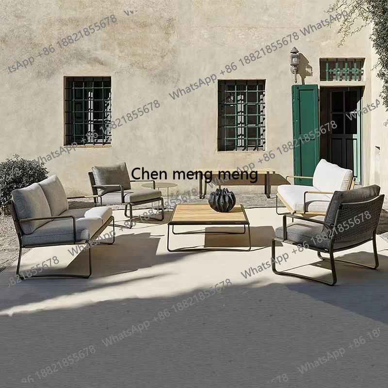 طقم أريكة خارجية منسوجة من الأ - مراجعة Outdoor Furniture Restoration وسعره