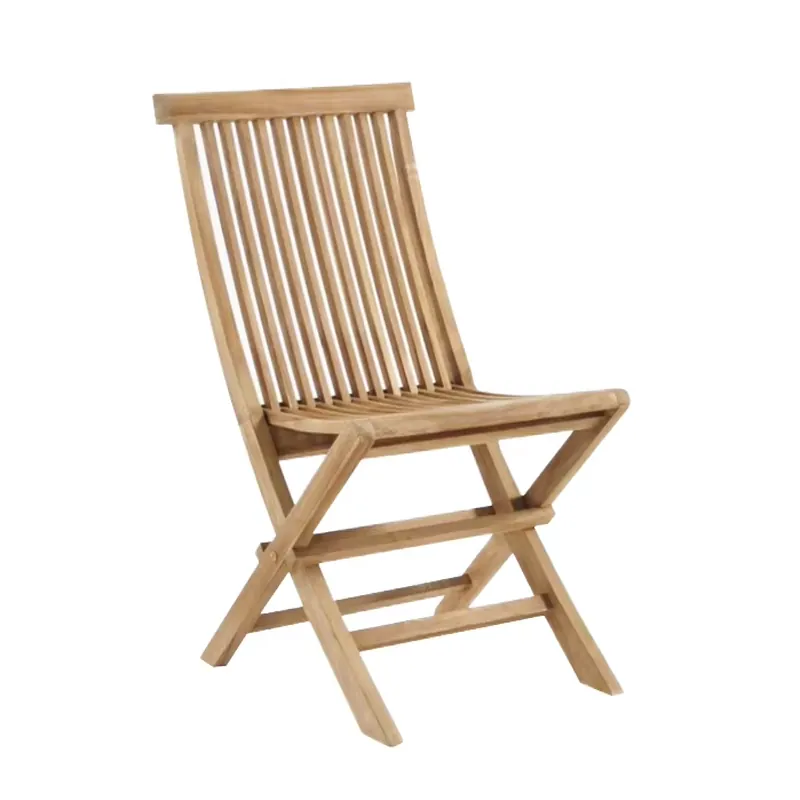 كرسي خشب الساج التقليدي القابل - مراجعة Outdoor Furniture Miami وسعره