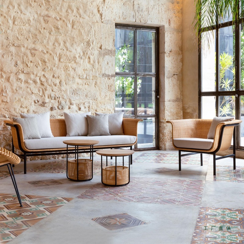 كرسي الروطان الخارجي مكون من ث - مراجعة Outdoor Furniture Set Sale وسعره