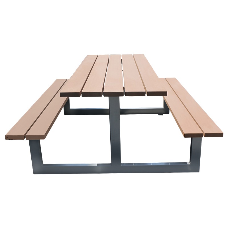 طاولة خارجية من الخشب البلاستي - مراجعة Outdoor Furniture Bench وسعره