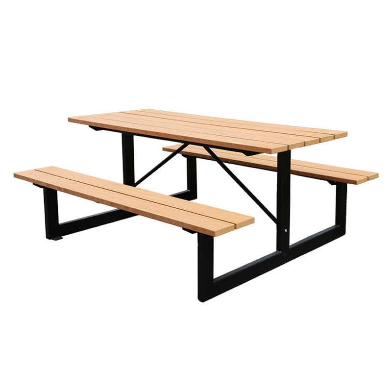طاولة خارجية من الخشب البلاستي - مراجعة Outdoor Furniture Bench وسعره