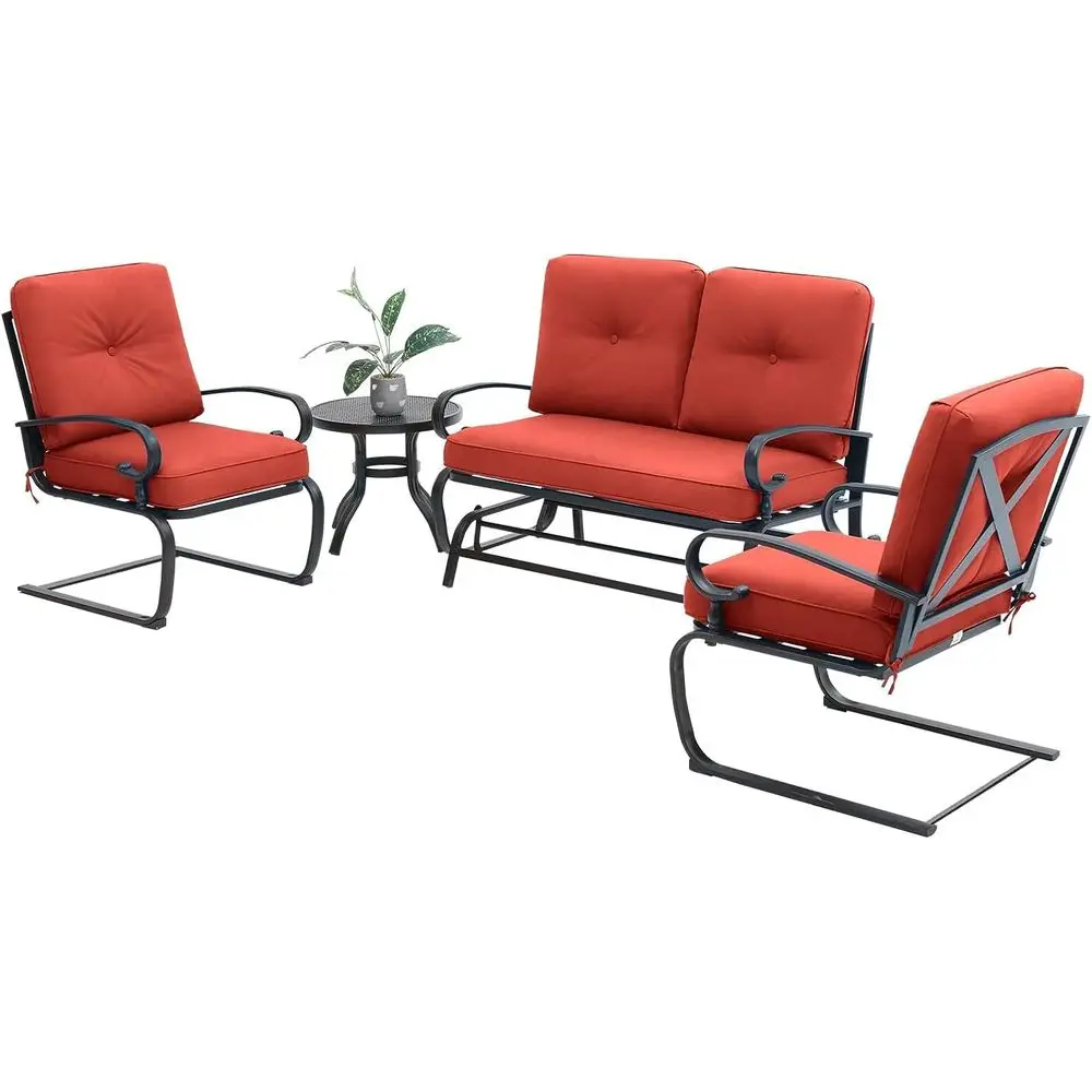 طقم أثاث خارجي من الحديد المطا - مراجعة Outdoor Furniture Loveseat وسعره
