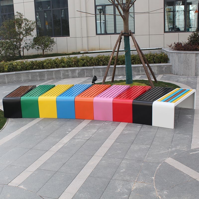 1 م-1.8 م مقعد معدني من الفولا - مراجعة Outdoor Furniture Bench وسعره
