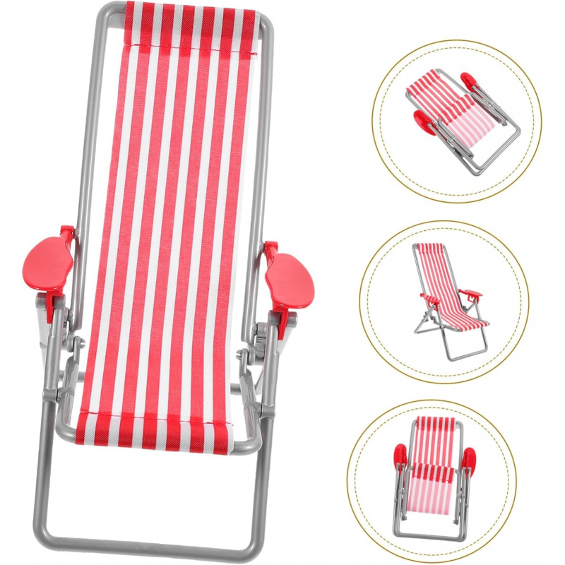 كرسي شاطئ قابل للطي موديل أحمر - مراجعة Outdoor Furniture Material وسعره