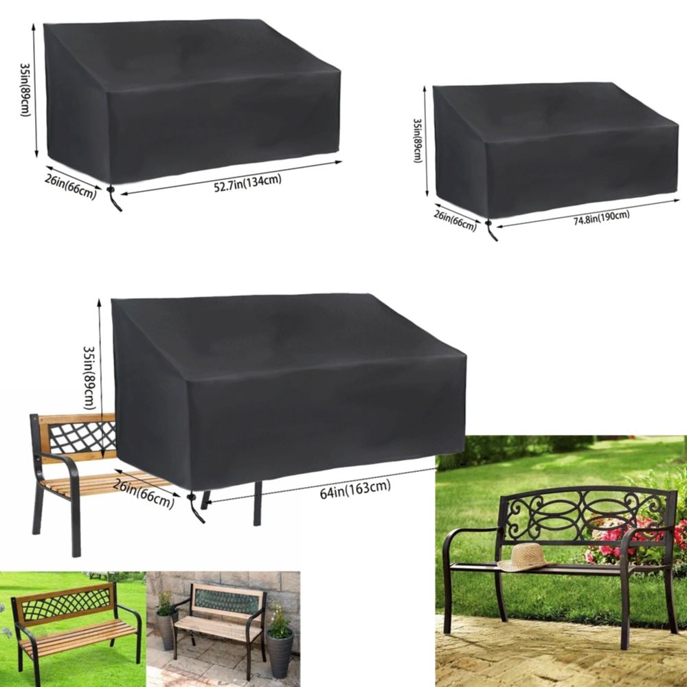 غطاء أثاث خارجي متين لمقعد حدي - مراجعة Outdoor Furniture Bench وسعره
