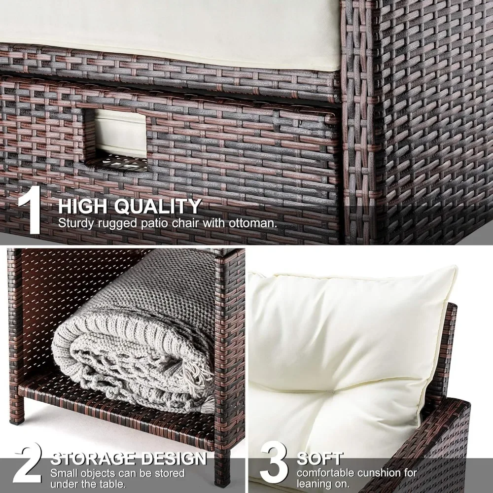 # ل 5 قطع من أثاث الفناء الخوص - مراجعة Outdoor Furniture Material وسعره