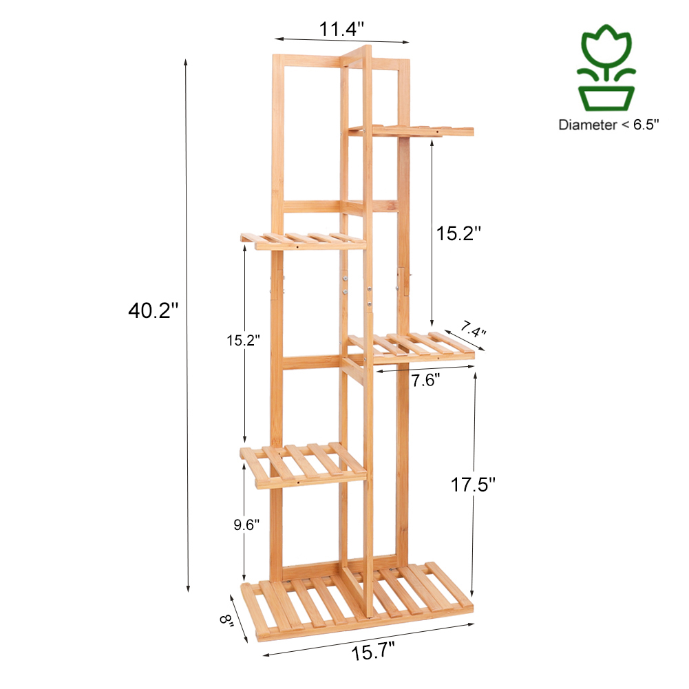 حامل نبات الخيزران بطول 5/6 طب - مراجعة Outdoor Furniture On Sale وسعره