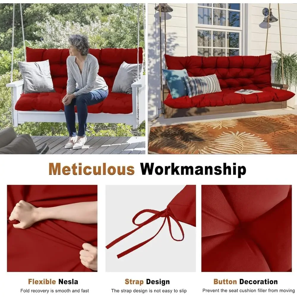 وسادة مقعد خارجية سميكة مع مسن - مراجعة Outdoor Furniture Loveseat وسعره