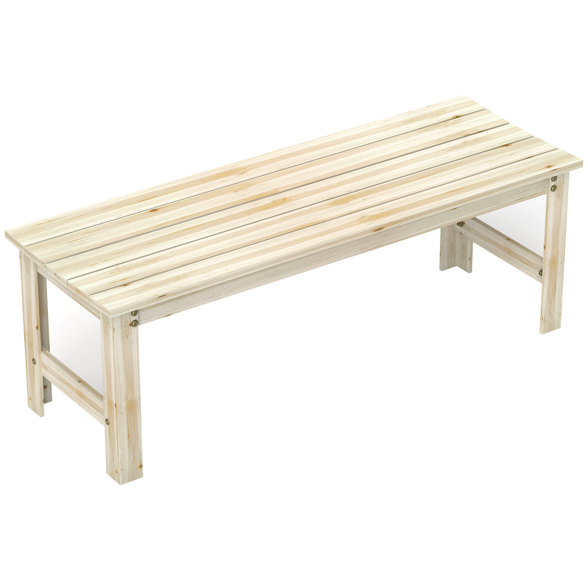 مقعد حديقة خشبي لشخصين، مقعد ف - مراجعة Outdoor Furniture Bench وسعره