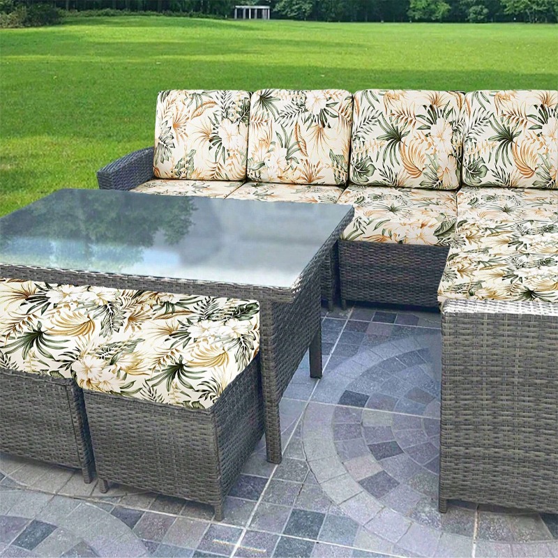 غطاء مطبوع لوسائد أثاث الحدائق - مراجعة Outdoor Furniture On Sale وسعره