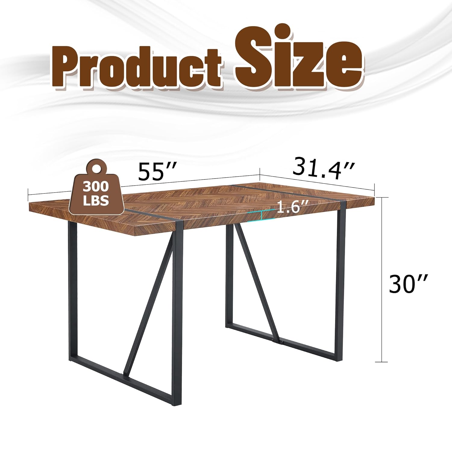 طاولة طعام بتصميم عتيق بسطح خش - مراجعة Outdoor Furniture Legs وسعره