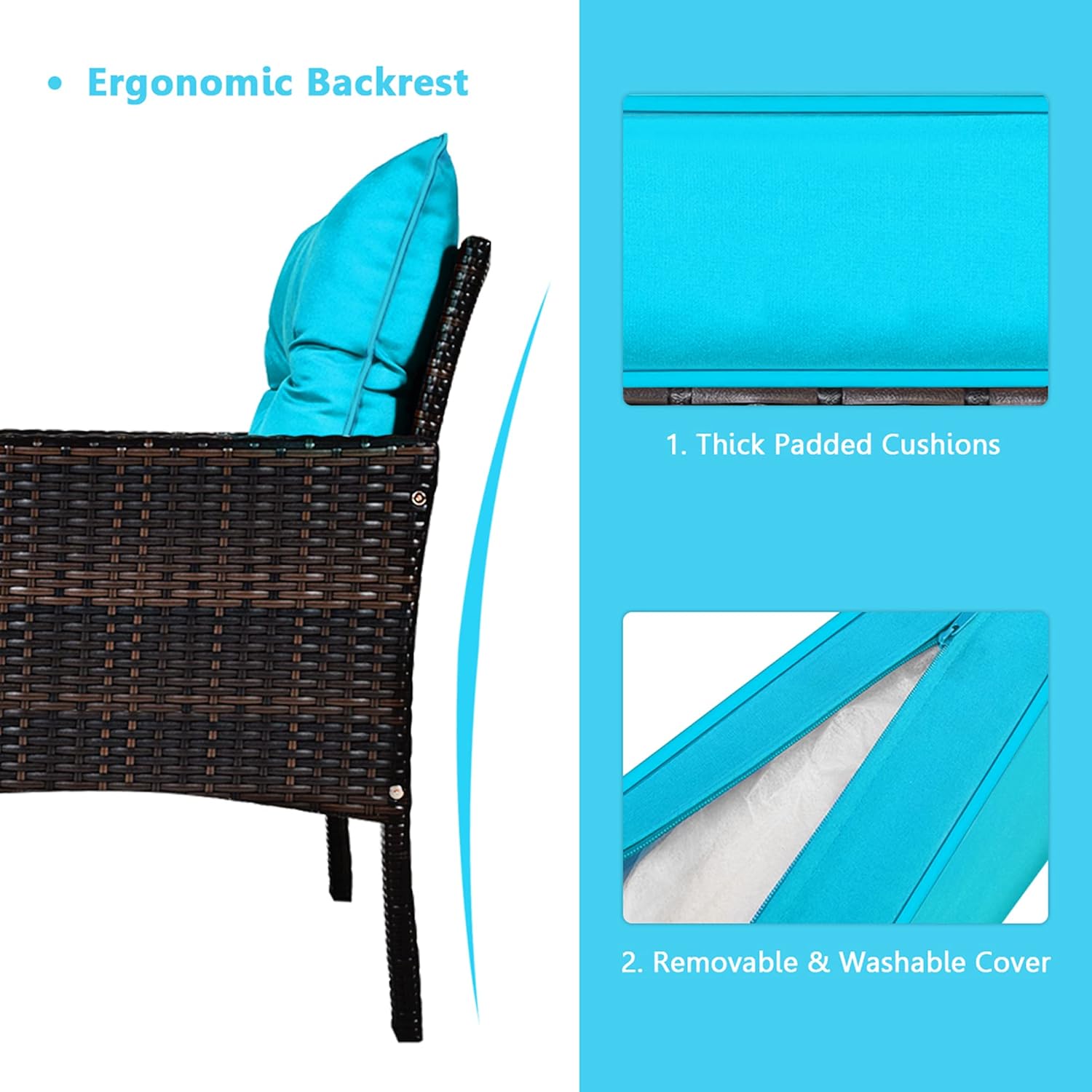 طقم أثاث خارجي من 5 قطع من الر - مراجعة Outdoor Furniture On Sale وسعره