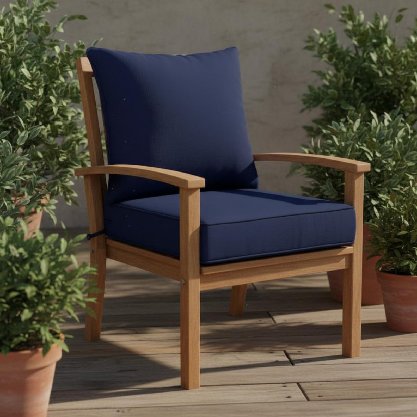 وسادة كرسي الفناء مع إغلاق مخف - مراجعة Outdoor Furniture Cushions وسعره