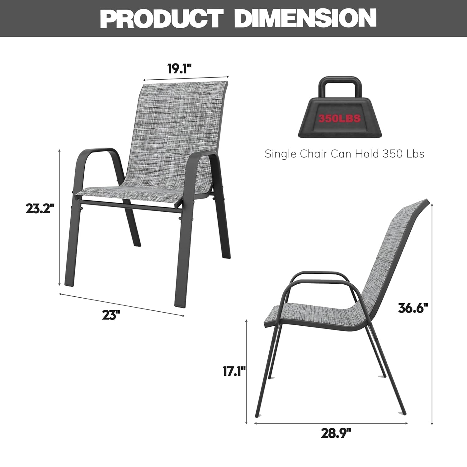مجموعة من 6 كراسي طعام خارجية  - مراجعة Outdoor Furniture On Sale وسعره