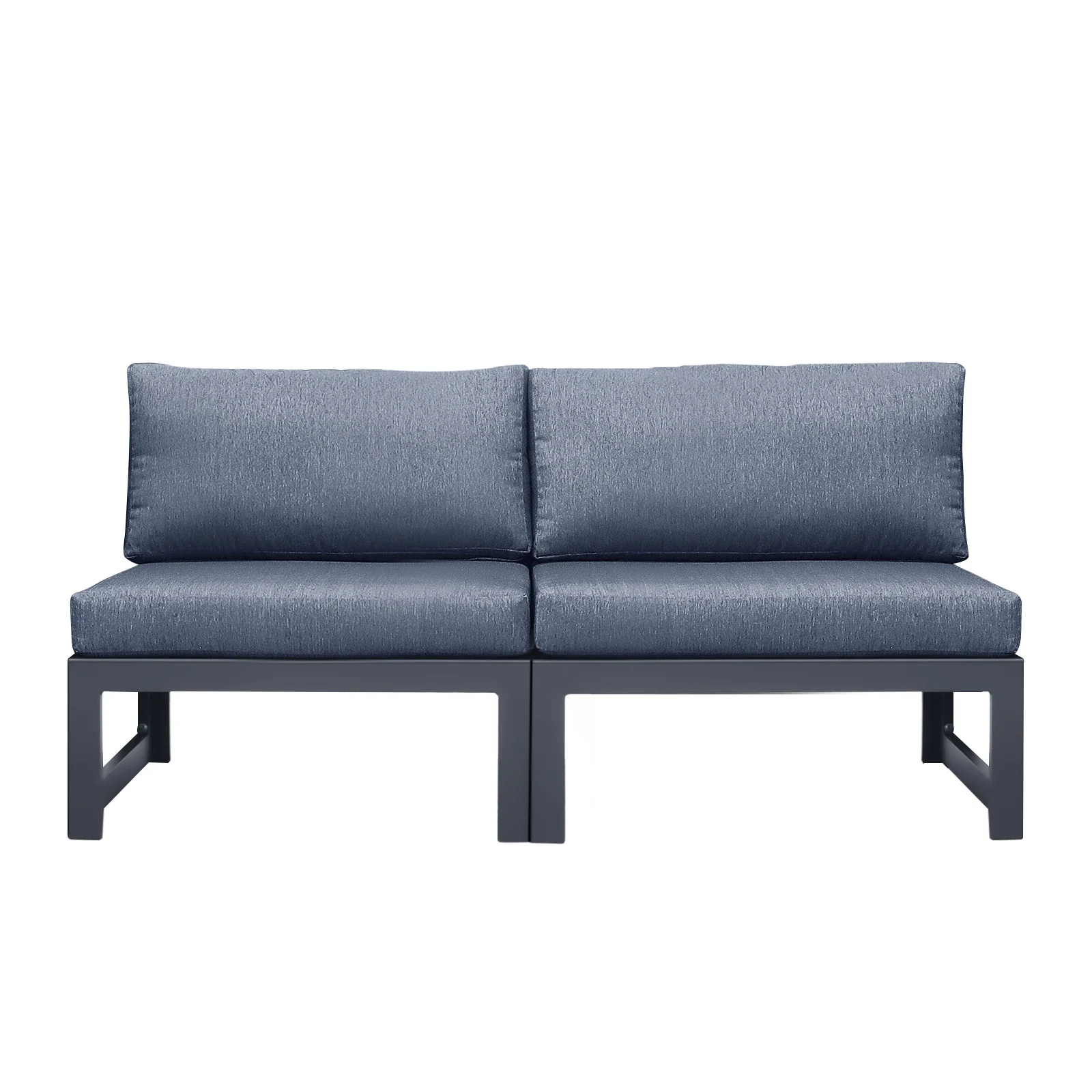 طقم أريكة مقطعي للفناء بدون ذر - مراجعة Outdoor Furniture Loveseat وسعره