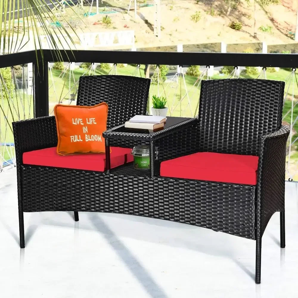 طقم أثاث خارجي لجميع الأحوال ا - مراجعة Outdoor Furniture Bench وسعره