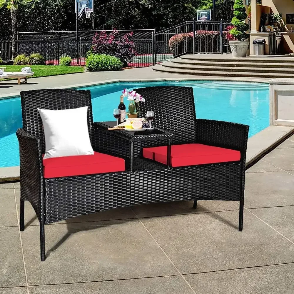 طقم أثاث خارجي لجميع الأحوال ا - مراجعة Outdoor Furniture Bench وسعره