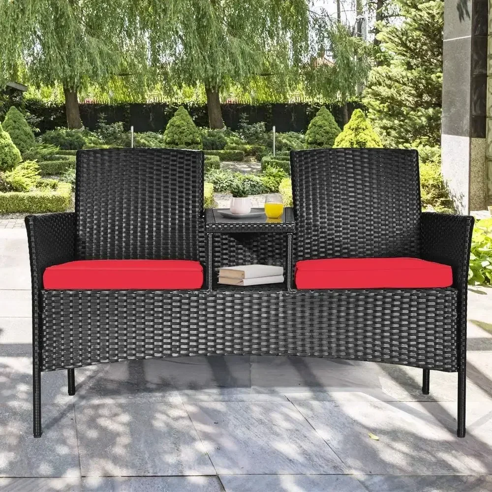 طقم أثاث خارجي لجميع الأحوال ا - مراجعة Outdoor Furniture Bench وسعره